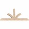 Ekena Millwork Richland Smooth Timber Gable Bracket, Douglas Fir, 84"W x 49"H x 3 1/2"D x 5 1/2"F, 14/12 Pitch GBW084X49X0406RIC00SDF - alternate 4
